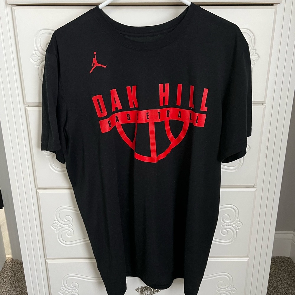 Oak Hill Academy Jordan Brand Nike Black Large Shirt
